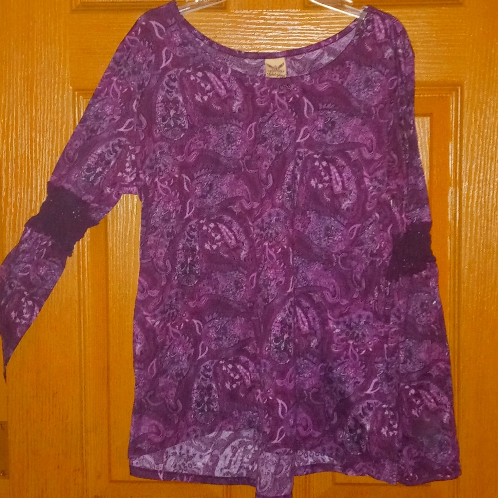 Women's large faded Glory long sleeve blouse
